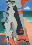 Johannes Molzahn, Barbara, 1931, Öl auf Leinwand