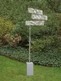 George Rickey, Three rectangles horizontal jointed gyratory