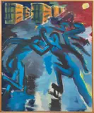 Rainer Fetting, Schlittschuhläufer
