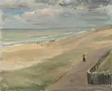 Max Liebermann, Weiter Strand“. 1909(?)