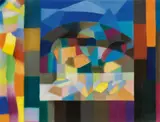 Otto Freundlich, Blick aus dem Fenster, Um 1924, Pastell auf Papier