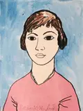 Kamil Lhoták, Portrait of a Girl