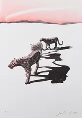Michal Gabriel, Three Animals, 2005, Lithography, paper