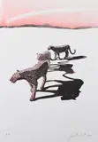 Michal Gabriel, Three Animals, 2005, Lithography, paper