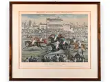 Charles Hunt, Steeplechase in Worchester 1856, 1856, Aquatint, paper