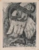 Emil Filla, The Plagues of Egypt, 1945, Etching on paper