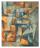 Karl Stanley Benjamin, Untitled, 1953, Oil on canvas