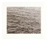 Vija Celmins, Untitled (Ocean with Cross #1), 2005, Screenprint on paper