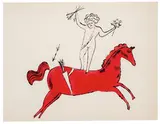 Andy Warhol, Plates from In the Bottom of My Garden (4), c. 1956, Offset lithographs and watercolors on paper