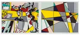 Roy Lichtenstein, Tel Aviv Museum Print, 1989, 15-color lithograph on Rives BFK paper