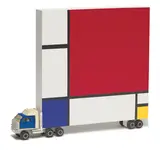 Bruce Houston, Untitled (Mondrian Truck), 1986, Mixed-media sculpture