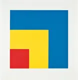 Red Yellow Blue by Ellsworth Kelly, 1999-2000, 3-color lithograph on Rives BFK paper, sold Sep 2018
