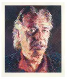 Chuck Close, John, 1998, 126-color screenprint on paper