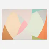 Walter Darby Bannard, Blue Florida, 1966, alkyd resin on canvas