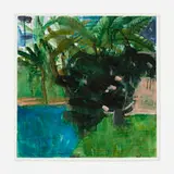 Jennifer Bartlett, March, Bermuda #W12, 1998, watercolor on paper