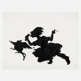 Kara Walker, Keys to the Coop, 1997, linocut