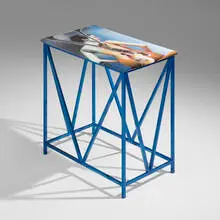 blessedmisspimple by Urs Fischer, 2011, Ultralight MDF, sealer, wallpaper primer and adhesive, paper, silk-screened acrylic paints, acrylic polymer emulsion, po, sold Mar 2024