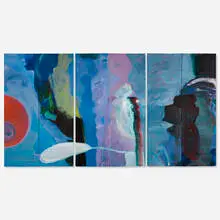 Barbara Coleman, Vito's Trips, oil on canvas