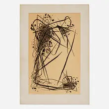 Dwinell Grant, Exposed Reactions, 1952, ink on paper