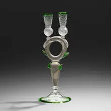 Katherine Gray, Candelabrum, 1997, hand-blown glass
