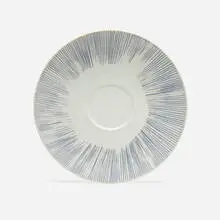 Charger by Toini Muona, c. 1955, glazed porcelain, sold Mar 2024
