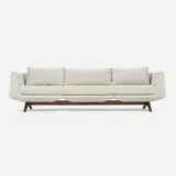 Matthew Hilton, Hepburn sofa, upholstery, walnut