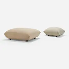 Mario Marenco, Marenco poufs, set of two, upholstery