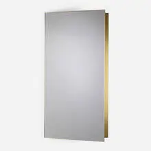 Marta Sala, Renoir mirror, model SP1, 2016, brass, mirrored glass