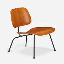 LCM by Charles and Ray Eames, molded rosewood plywood, chrome-plated steel, rubber, sold Mar 2024