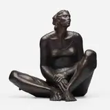 Norma Penchansky-Glasser, Woman at Rest, 1981, bronze