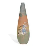The Pyrenean Goatgirl: Dickensware vase by Weller Pottery, sold Jun 2021