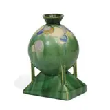 Futura Balloon Globe vase by Roseville Pottery, sold Jun 2021