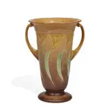 Falline vase by Roseville Pottery, sold Jun 2021