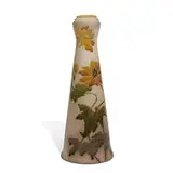 uncommon Fujiyama earthenware vase by Roseville Pottery, sold Jun 2021