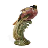 Brighton bird of paradise figure by Weller Pottery, sold Jun 2021