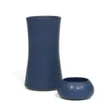 Marblehead Pottery, group of two: a vase and a small bowl