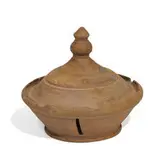 George E. Ohr, Covered Vessel earthenware novelty bank