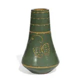 earthenware lamp vase by Dorothy Sullivan Olson at University of North Dakota (Und) School of Mines, sold Jun 2021