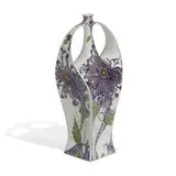Samuel Schellink for Rozenburgh, twin handled eggshell porcelain vase