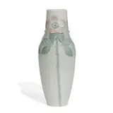 Karl Larsen for Rorstrand, carved and painted porcelain vase