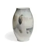 large Sea Eagle vase by Vilhelm Theodor Fischer for Royal Copenhagen, sold Jun 2021