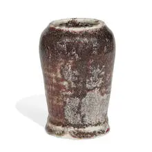 Ernest Chaplet, sang-de-boeuf vase
