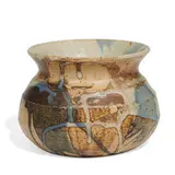 Jean-Joseph Carriès, vase with flared rim