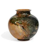 earthenware vase by Maria Longworth Nichols Storer for Rookwood Pottery, sold Jun 2021