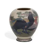 porcelain scenic vase by Arthur Conant for Rookwood Pottery, sold Jun 2021