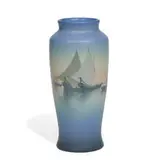 Carl Schmidt for Rookwood Pottery, porcelain Vellum glaze vase
