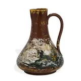 Limoges style earthenware pitcher by Maria Longworth Nichols Storer for Rookwood Pottery, sold Jun 2021