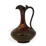 Standard Glaze ewer decorated with coreopsis by Sara Sax for Rookwood Pottery, sold Jun 2021