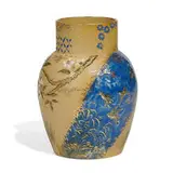 Aesthetic Movement rare earthenware Dull Finish glaze vase by Maria Longworth Nichols Storer for Rookwood Pottery, sold Jun 2021