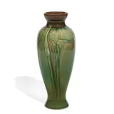 earthenware Sea Green glaze vase by Matthew Daly for Rookwood Pottery, sold Jun 2021